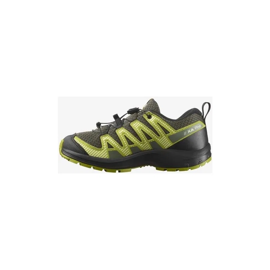 Кроссовки Salomon Xa Pro V8 J, Зеленый — фото 3