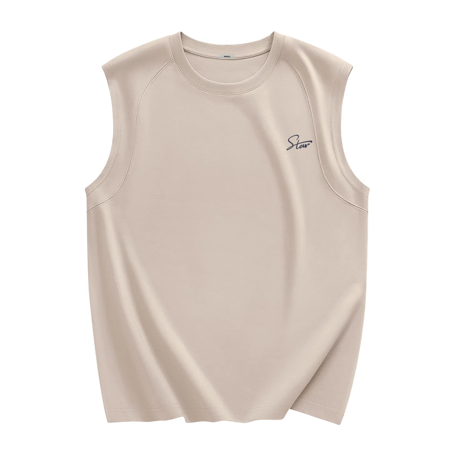 Детская майка без рукавов MINISO, Sand (Mb Sparkling Star Chest Logo)