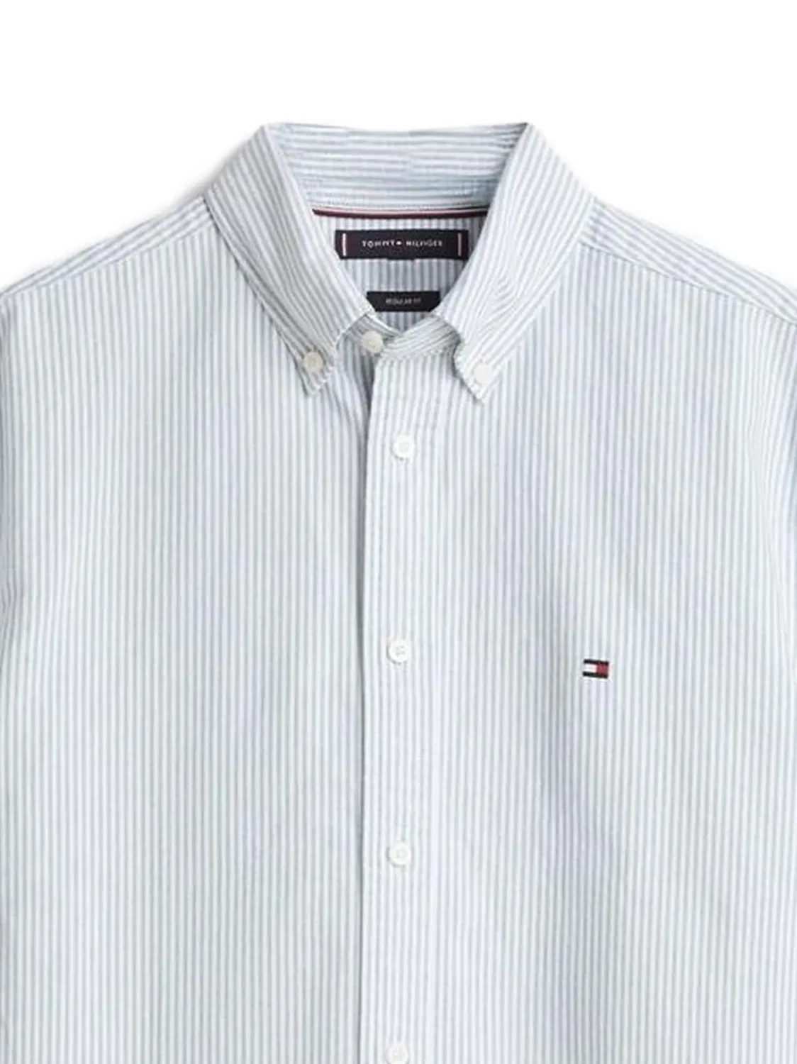 Рубашка Heritage Oxford белая Tommy Hilfiger, белый — фото 2
