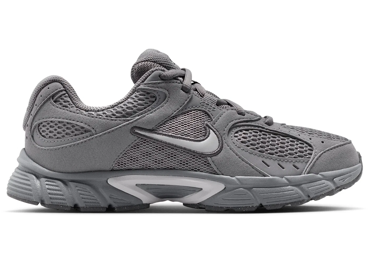 Детские кроссовки с замшей Nike V5 Runner Suede Nike, Pencil Point/Atmosphere Grey