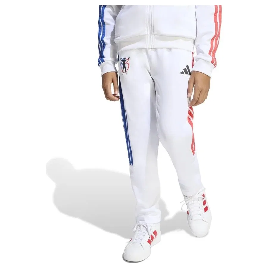 Детские спортивные штаны adidas JB HOT PNT Y, Белый — фото 2