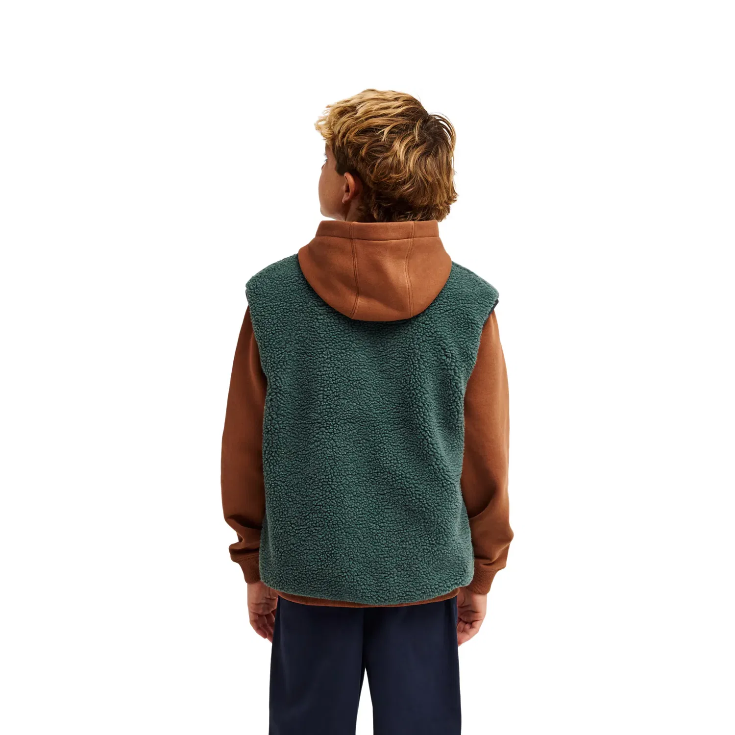 Детский жилет для мальчиков без рукавов Kickflip Sleeveless Quiksilver, Verde — фото 2