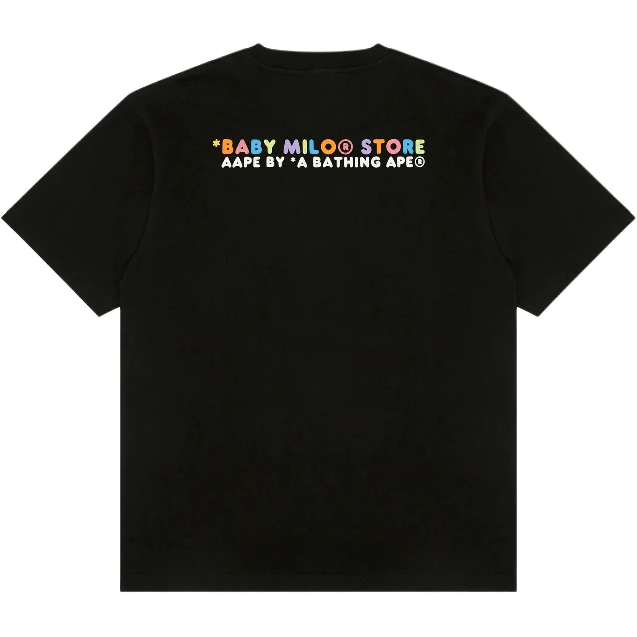 Детская футболка с круглым вырезом Aape, Black — фото 3