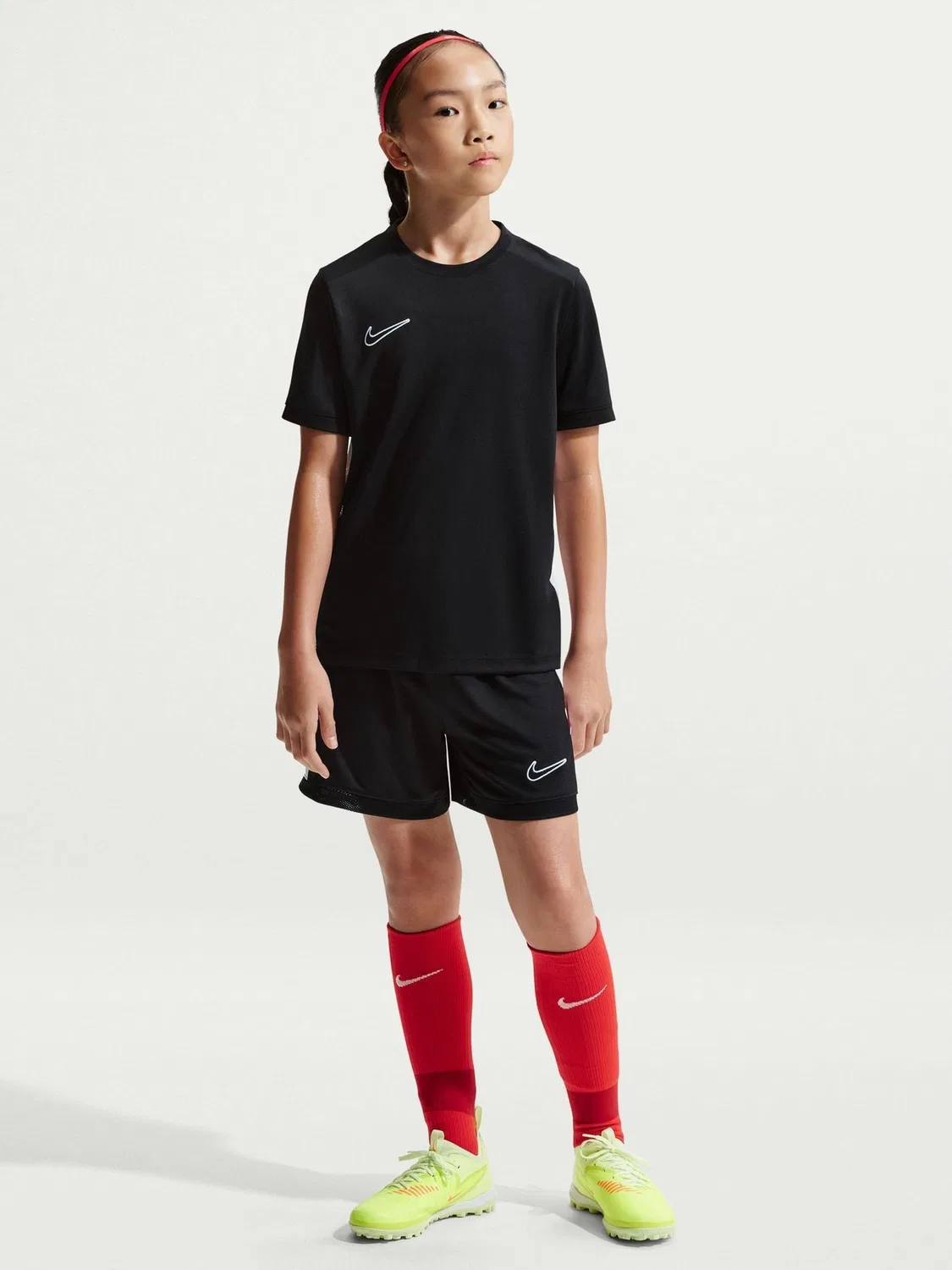 Футбольная футболка Nike Academy25, Dri-FIT, черная