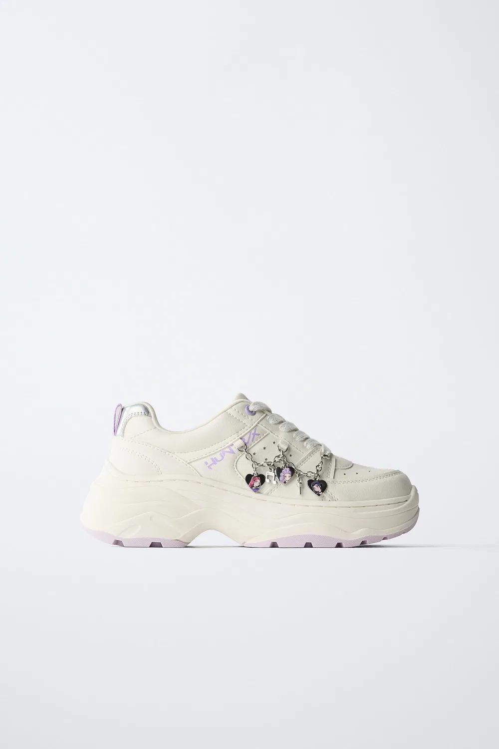 Кроссовки KPOP DEMON HUNTERS NETFLIX ZARA, White