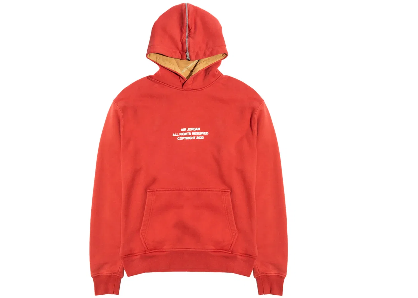 Мужской худи из флиса с принтом Jordan Flight Heritage Fleece Hoodie Red Clay, Red Clay