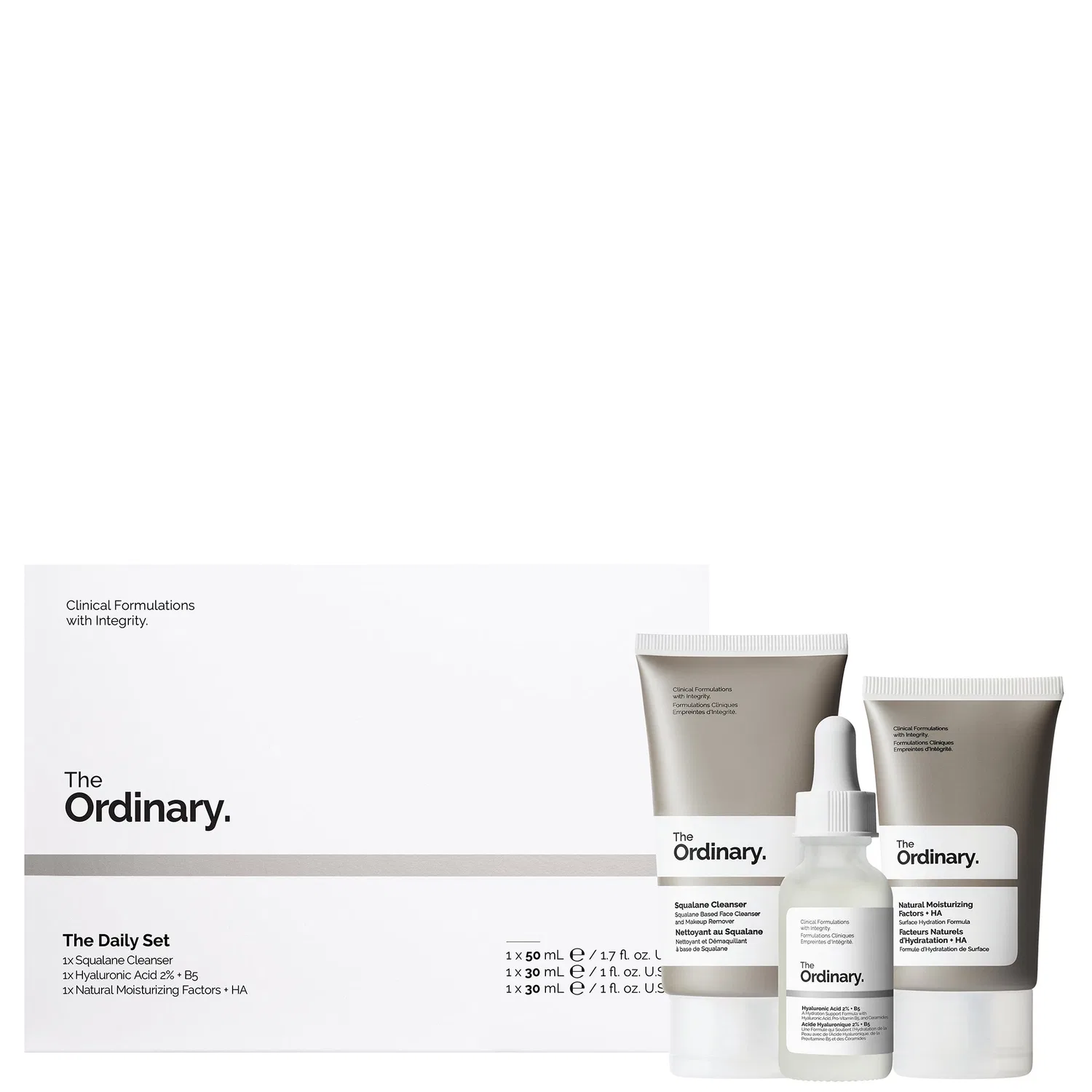 Набор средств по уходу за кожей The Daily Set The Ordinary