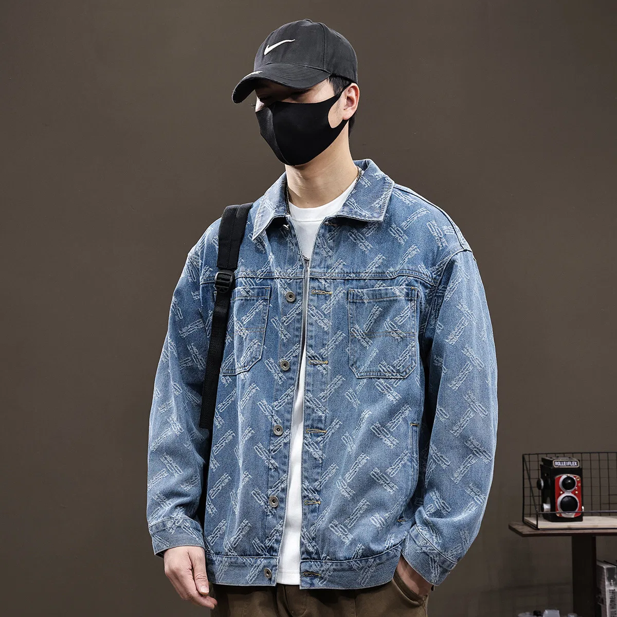 Детская джинсовая куртка Tonlion, Medium Blue — фото 4
