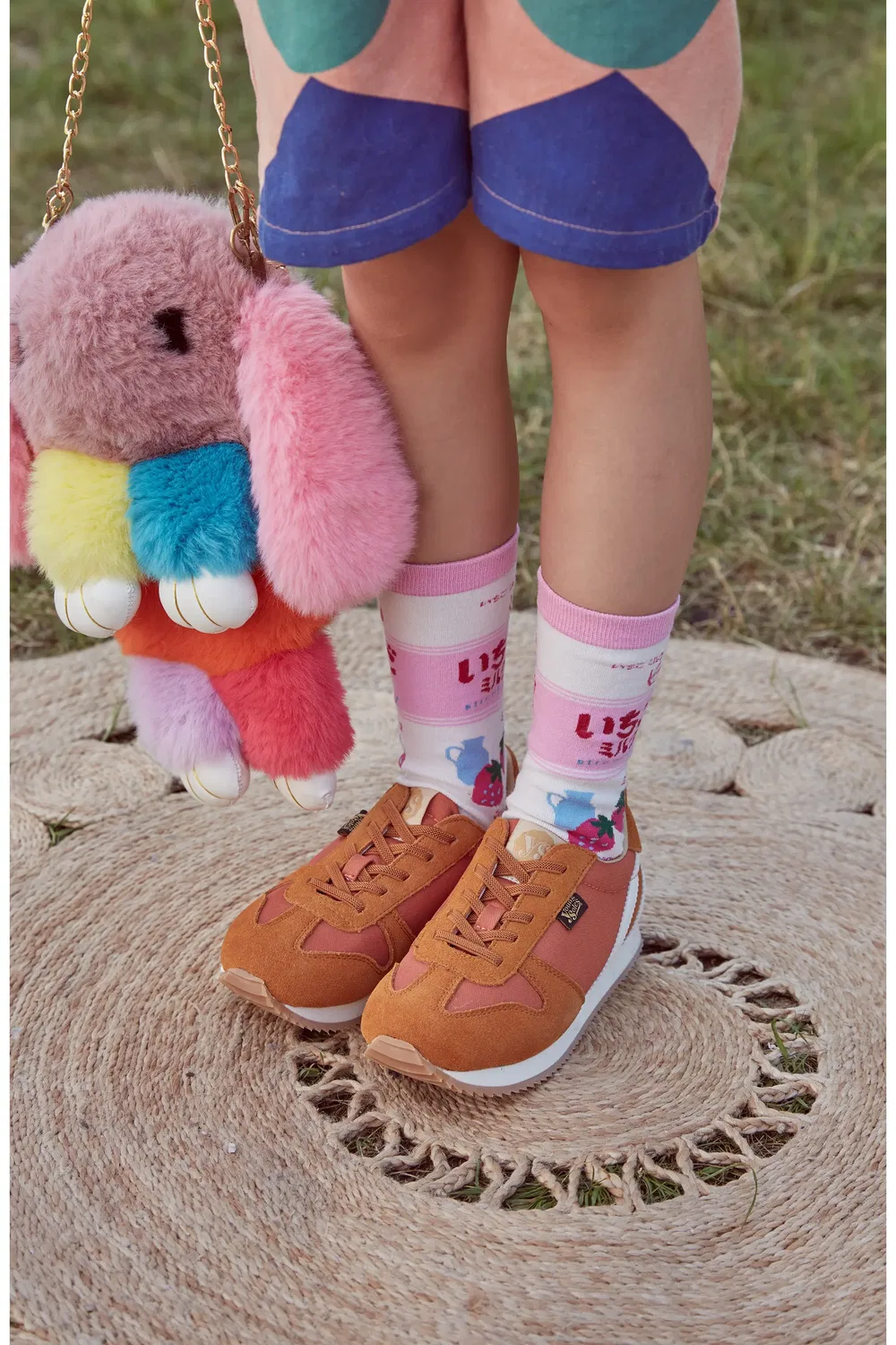 Детские кеды классические Keegan Young Soles, Orange Rust — фото 2