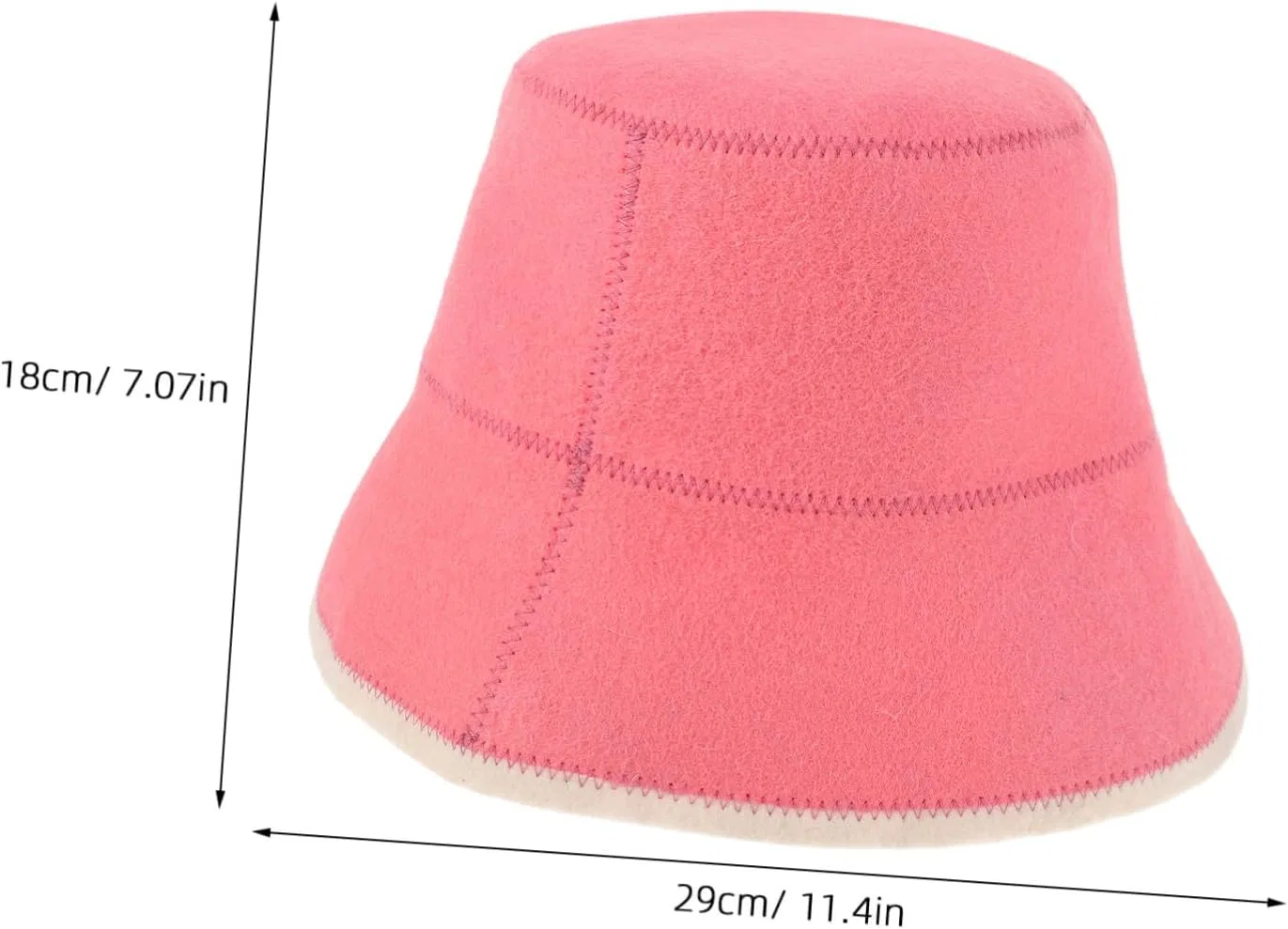 Шапочка для душа войлочная, MUCKLILY, Pink Banya Swim Hat — фото 2