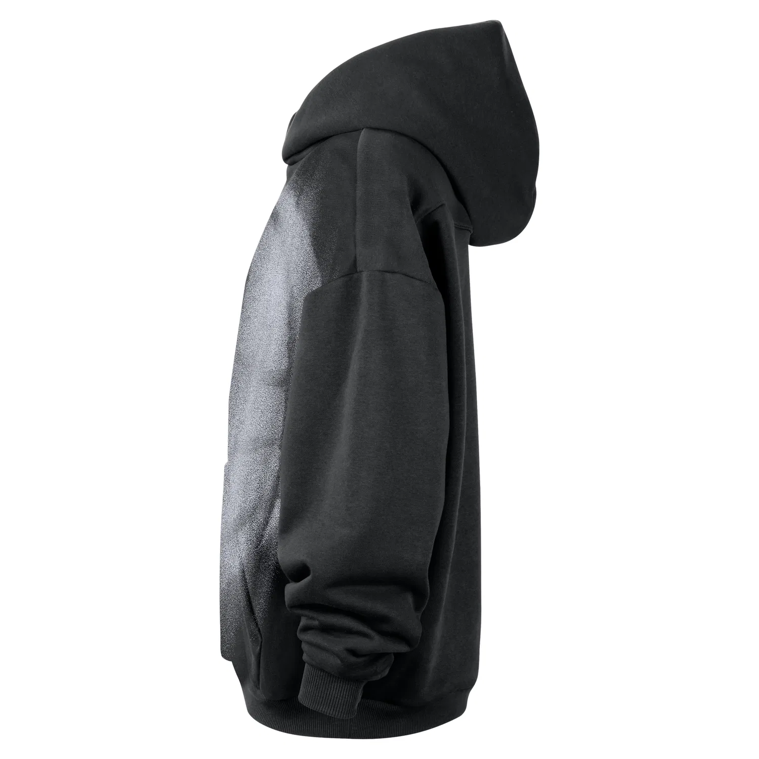 Мужское худи для баскетбола Brooklyn Nets Standard Issue Fleece Hoodie 'Black White' Nike, Black/White — фото 2
