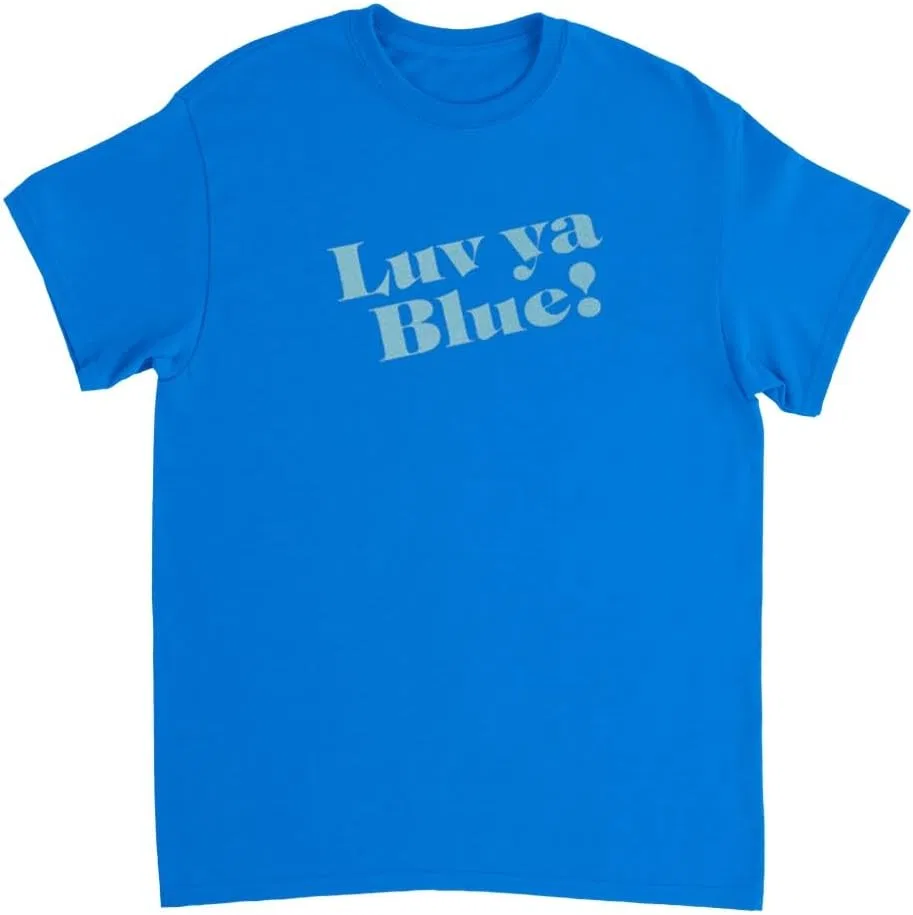Футболка с принтом Luv Ya Blue, Royal