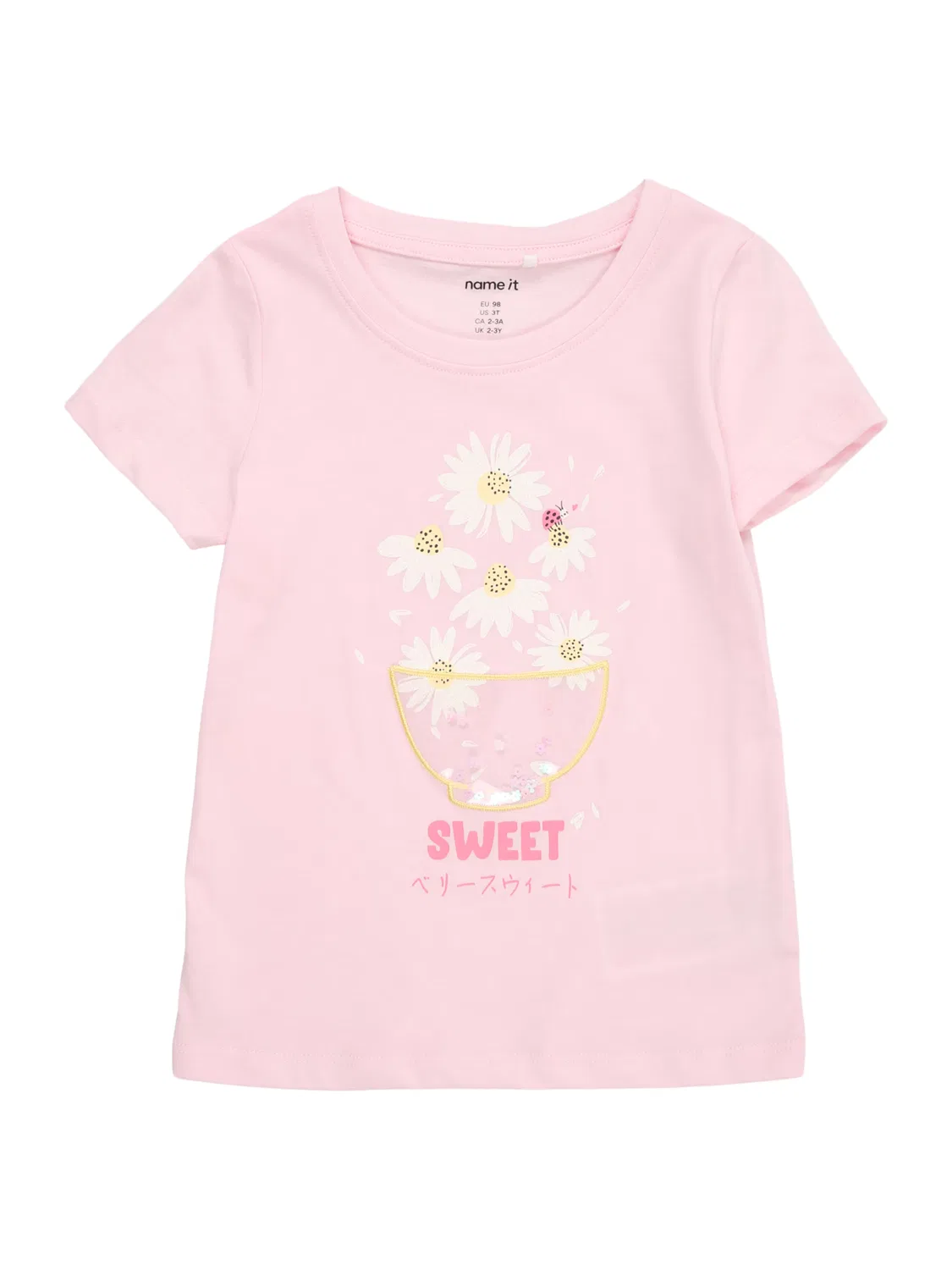Футболка Name It NMFJOLINE в цвете Rose, Pitaya