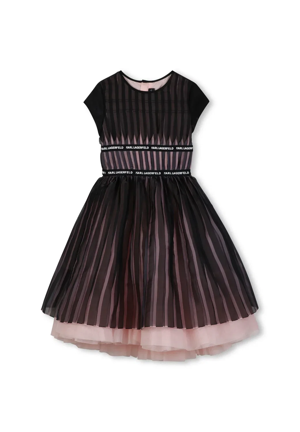 Платье - коктейльное платье/вечернее платье Karl Lagerfeld Kids, Black Pink — фото 2