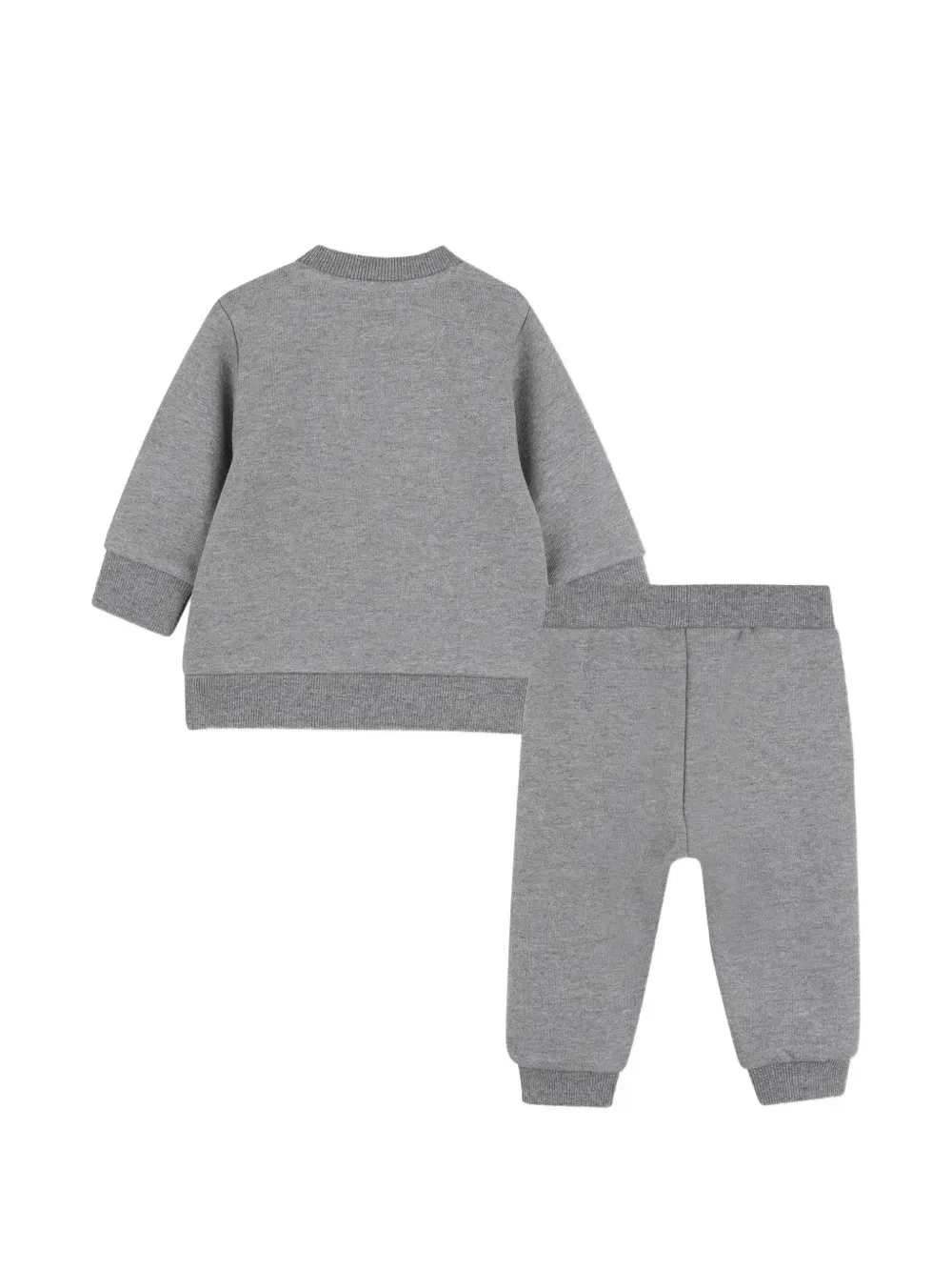Спортивный костюм с принтом Kenzo Kids, серый — фото 2