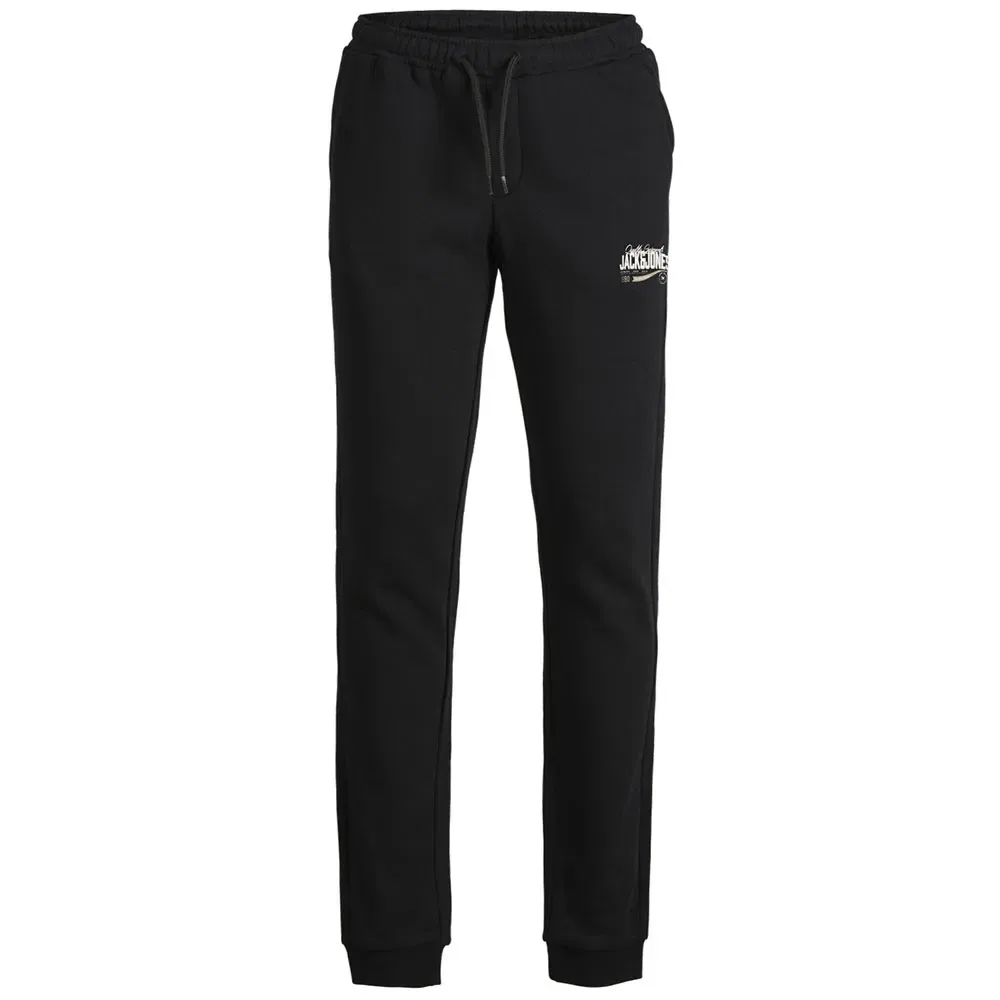 Детские спортивные штаны для мальчиков с эластичным поясом Elogo Junior Jack & jones, Black