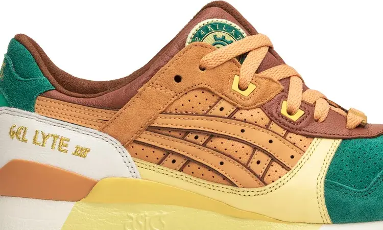 Кроссовки 24 kilates x gel lyte 3 '24 kilates express' Asics, коричневый — фото 3