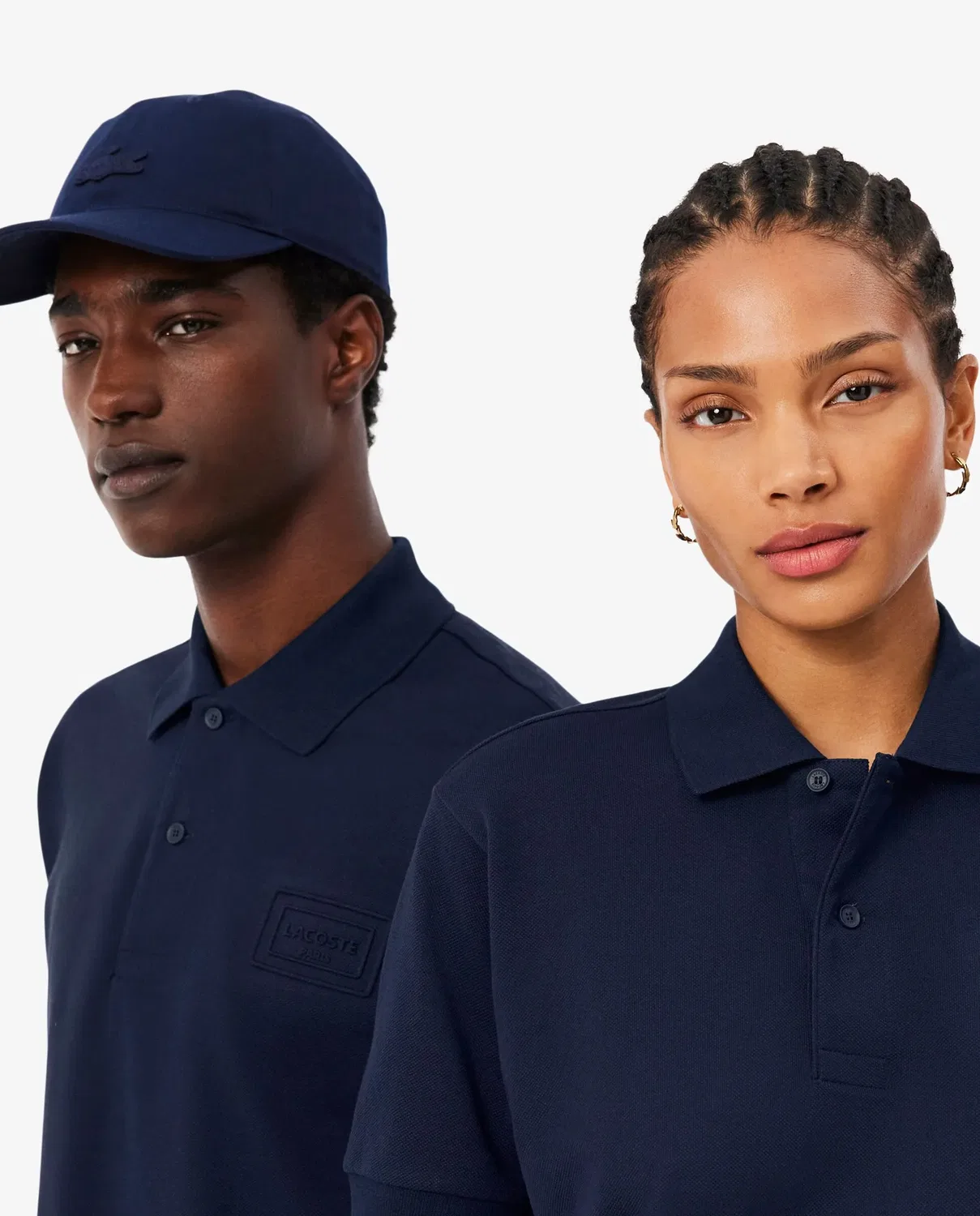 Поло Lacoste Мужское с коротким рукавом, 100% хлопок пике, синий Морской — фото 3