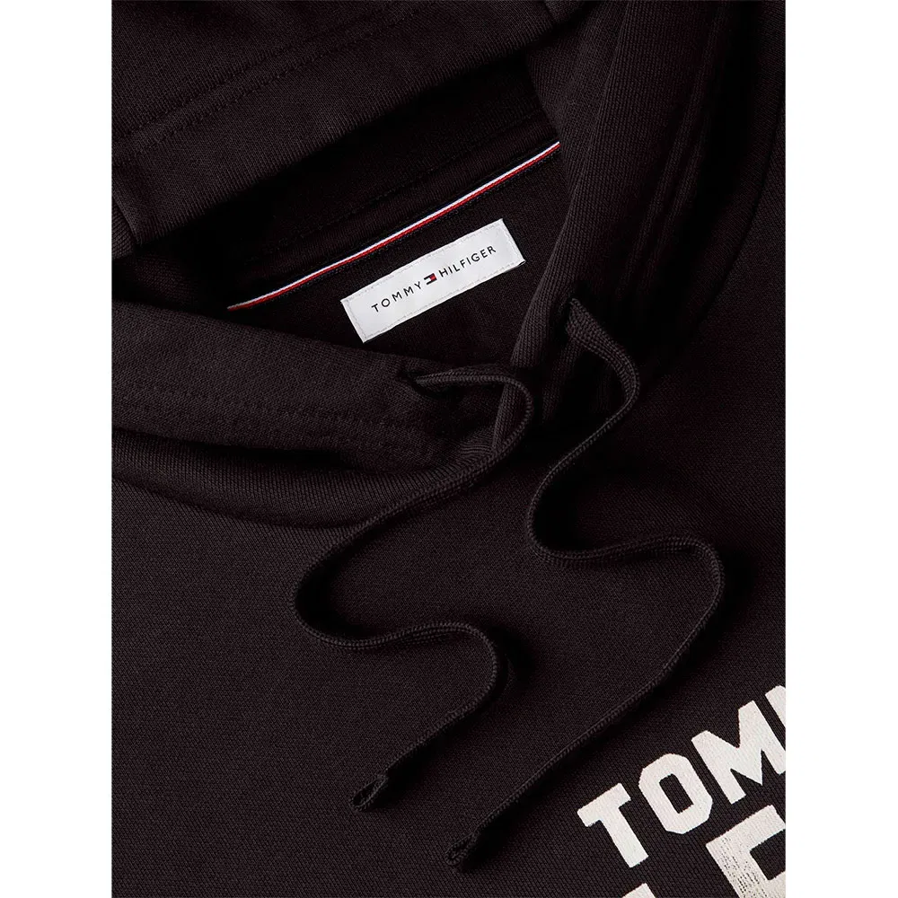 Мужской худи Stack Regular Fit Tommy hilfiger, Black — фото 3