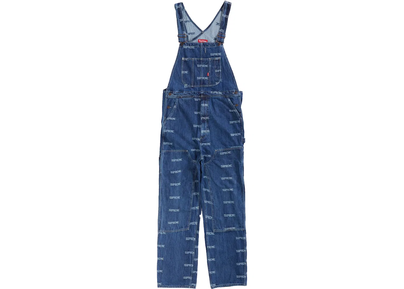 Мужские джинсовые комбинезоны Supreme, Blue
