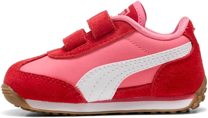 Детские кроссовки Puma Easy Rider на липучке (для малышей), розовый — фото 3
