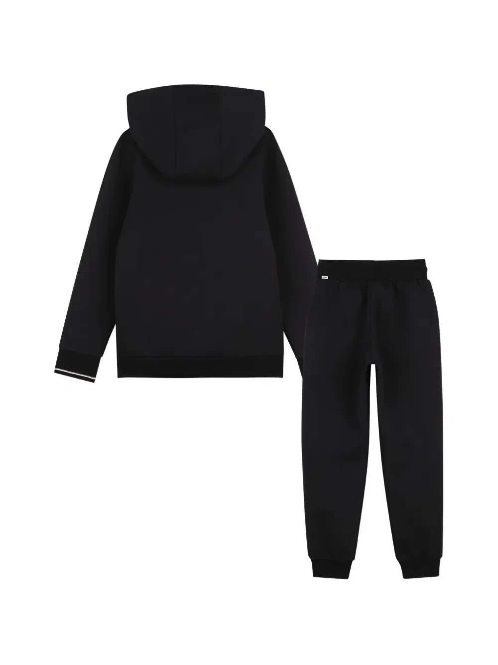 Спортивный костюм на молнии с логотипом Boss Kidswear, черный — фото 2