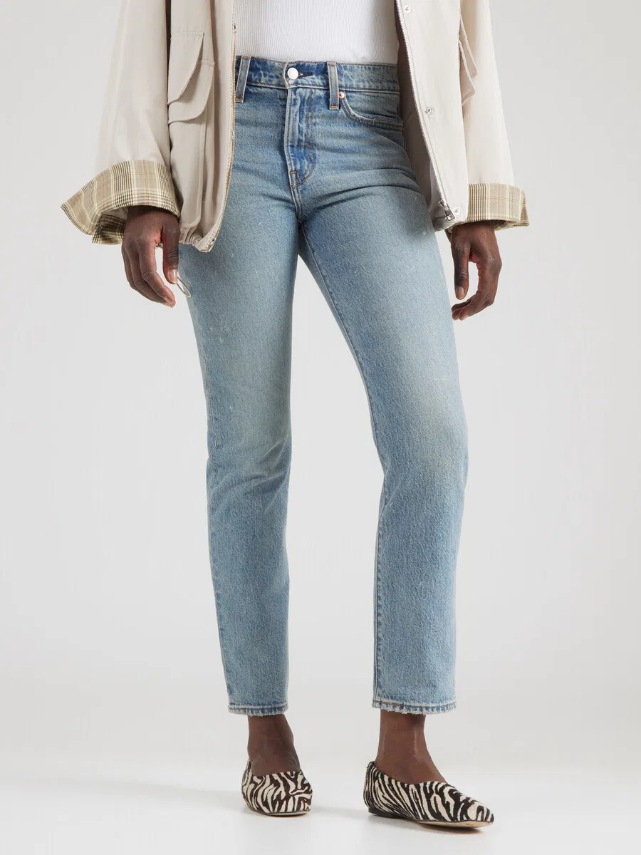 Джинсы LEVI'S Regular 'WEDGIE SLIM' синего цвета — фото 2