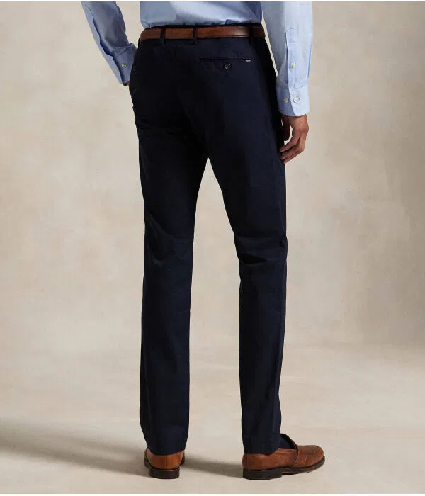Мужские чинос Slim Fit из хлопка Polo Ralph Lauren, Blu Marino — фото 3