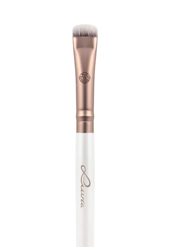 Кисть для теней Smudger Luvia Cosmetics Coffee Pearl, кофейный — фото 3