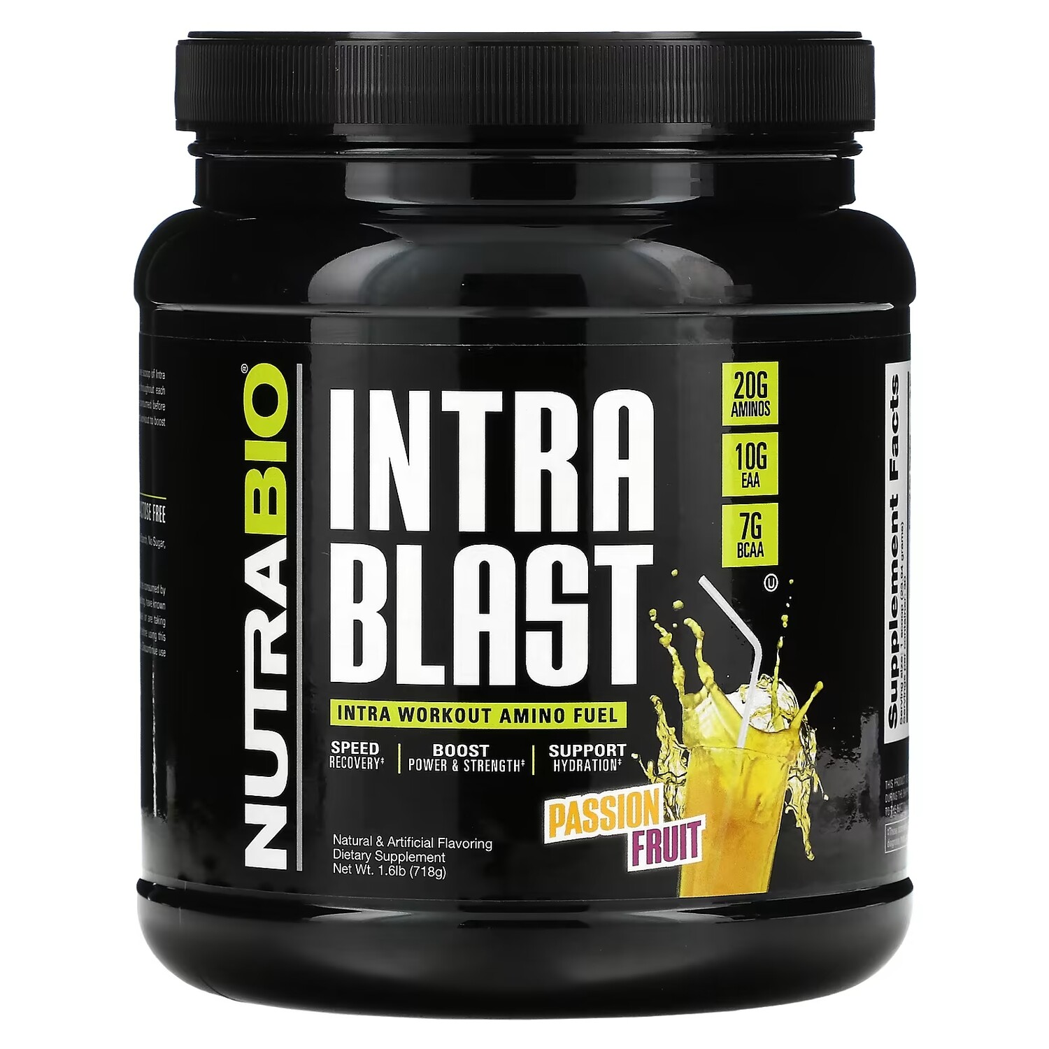 

Спортивное Питание для Мышц во Время Тренировки NutraBio Labs, маракуйя, 718 г