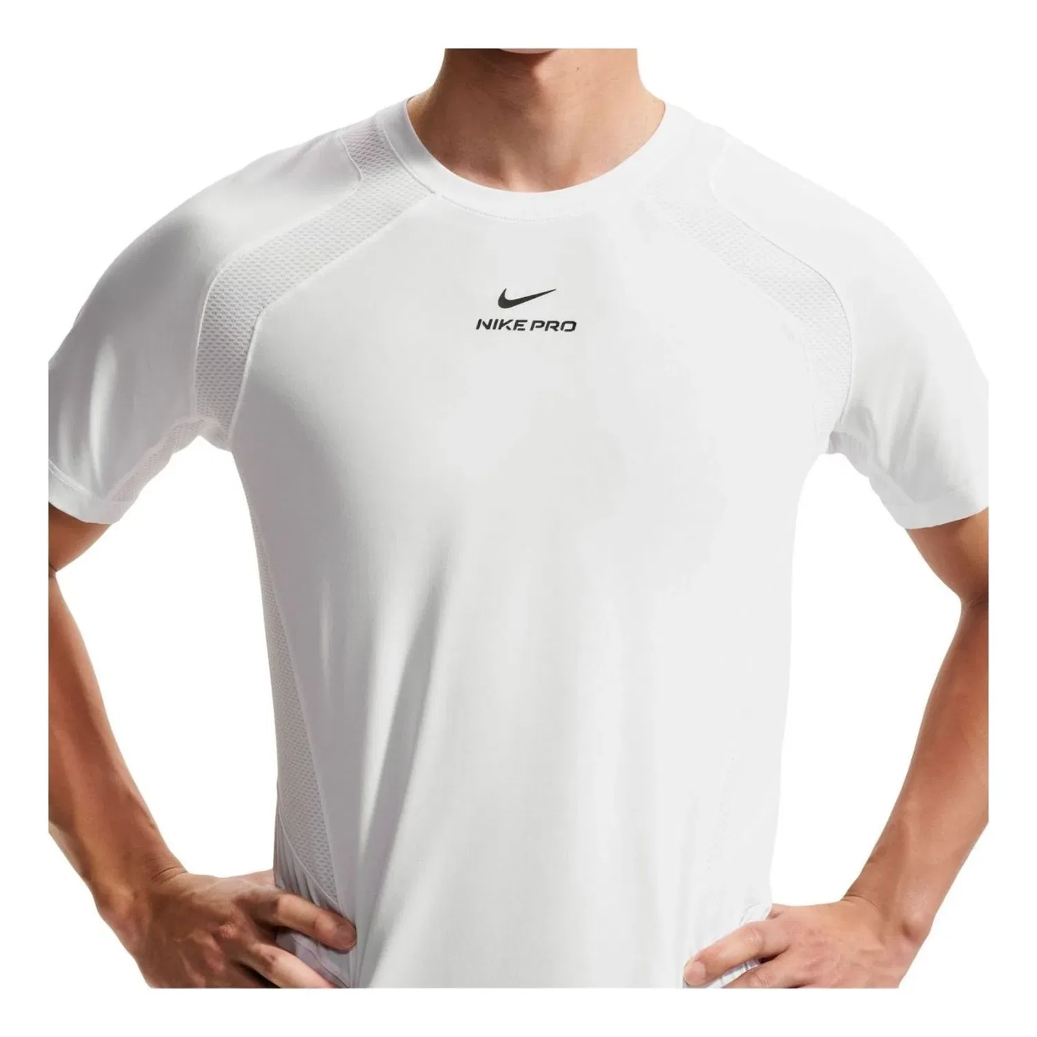 Мужская футболка для тренировок Pro Training Dri-FIT ADV T-Shirt 'White' Nike, белый
