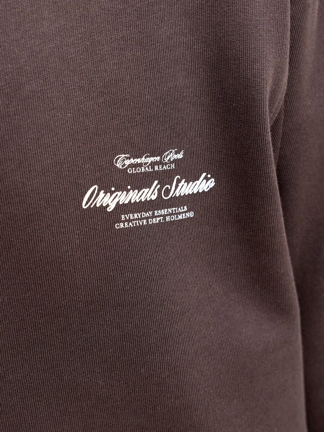 Свитшот с принтом Java Jack & Jones Junior, коричневый — фото 4