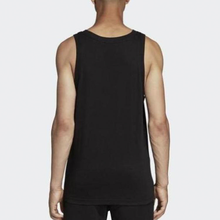 Жилет adidas originals Men's Trefoil logo Vest Black — фото 4