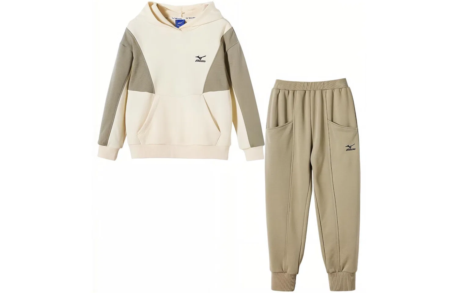Детский спортивный комплект Mizuno, Army Green