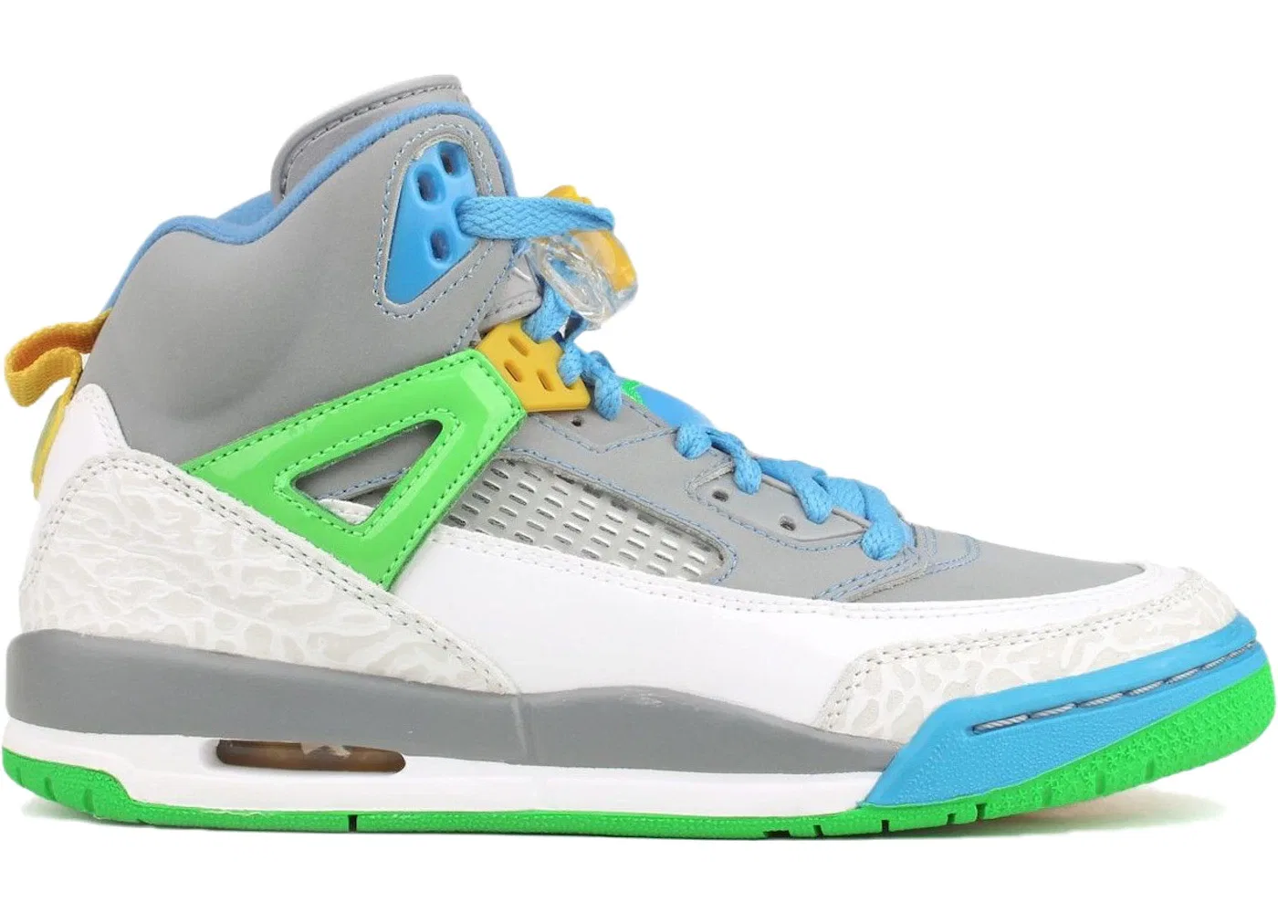 Детские кроссовки Lifestyle Jordan Spizike Stealth (GS) Jordan, Stealth/Poison Green/University Blue/Blitz