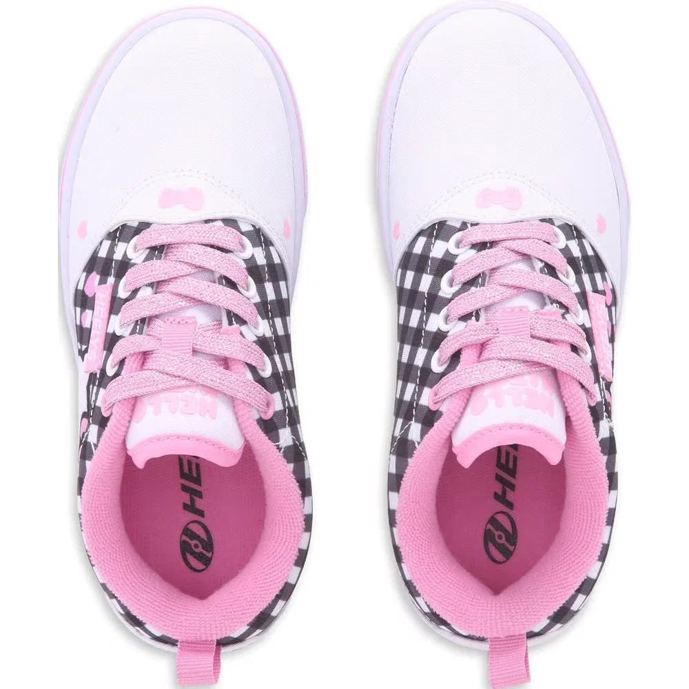 Детские кроссовки Hello Kitty Pro 20 Heelys, White/Black/Pink Hello Kitty — фото 4