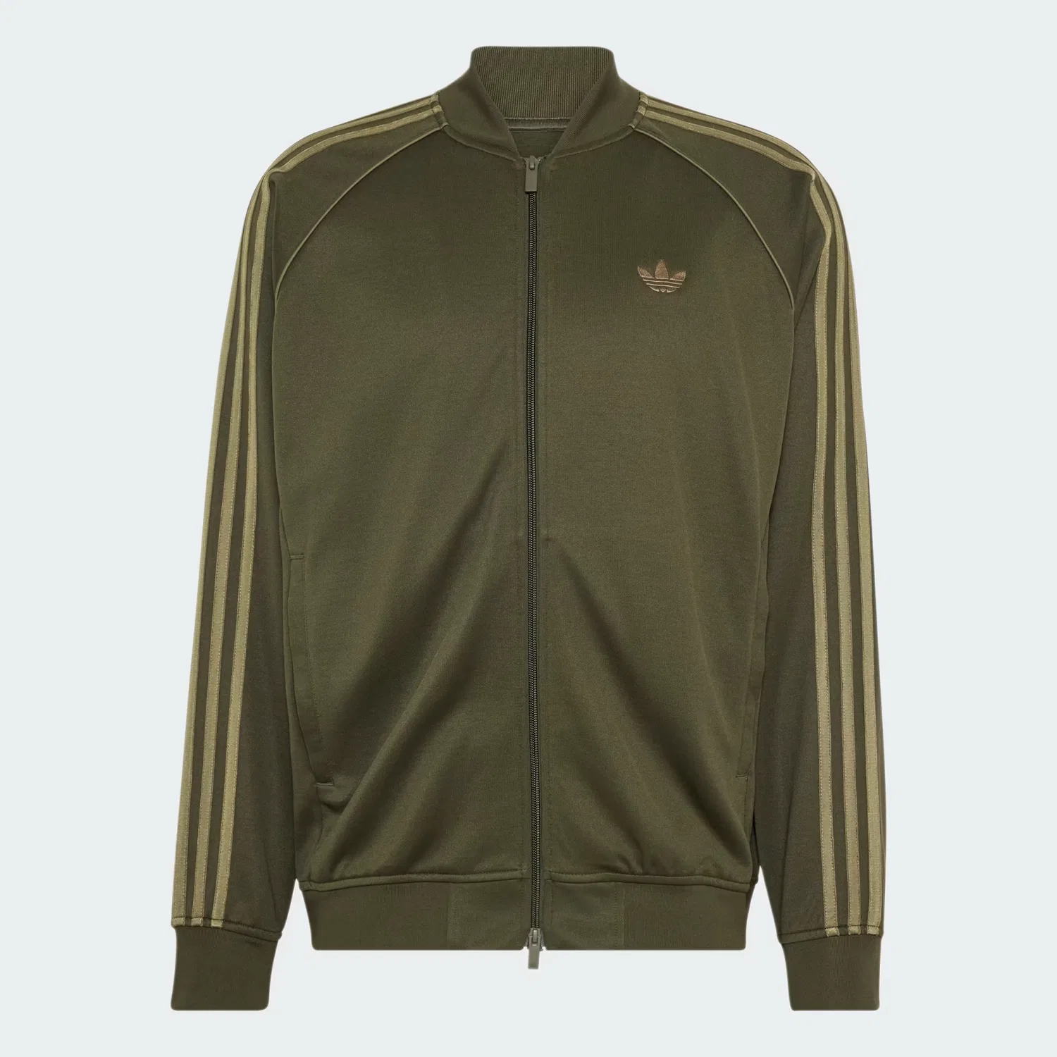 Мужская олимпийка свободного кроя SST Adicolor Classics Loose Tracktop Adidas Originals, Night Cargo — фото 4