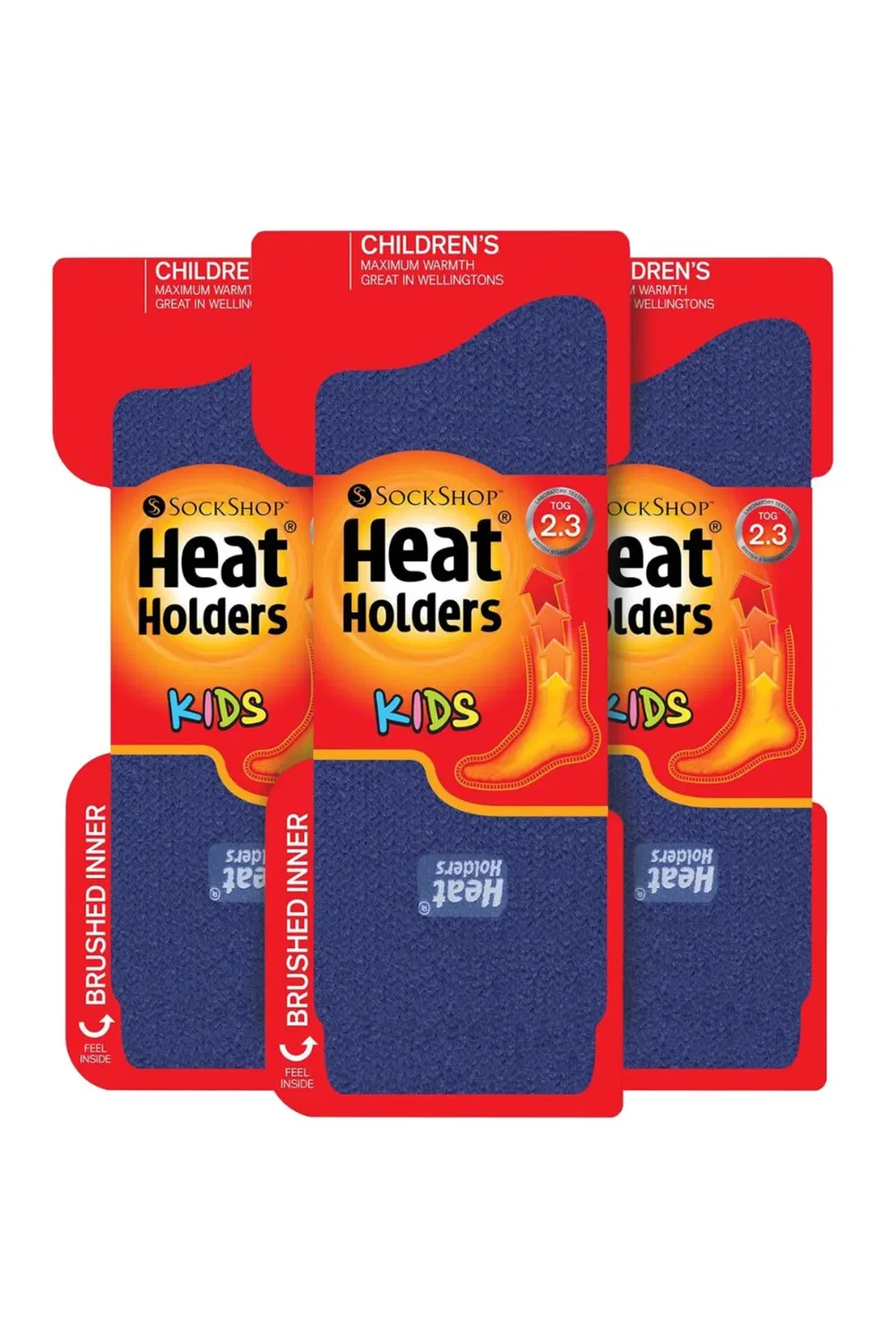 Детские зимние термоноски 2.3 Tog Heat Holders, Blue — фото 2