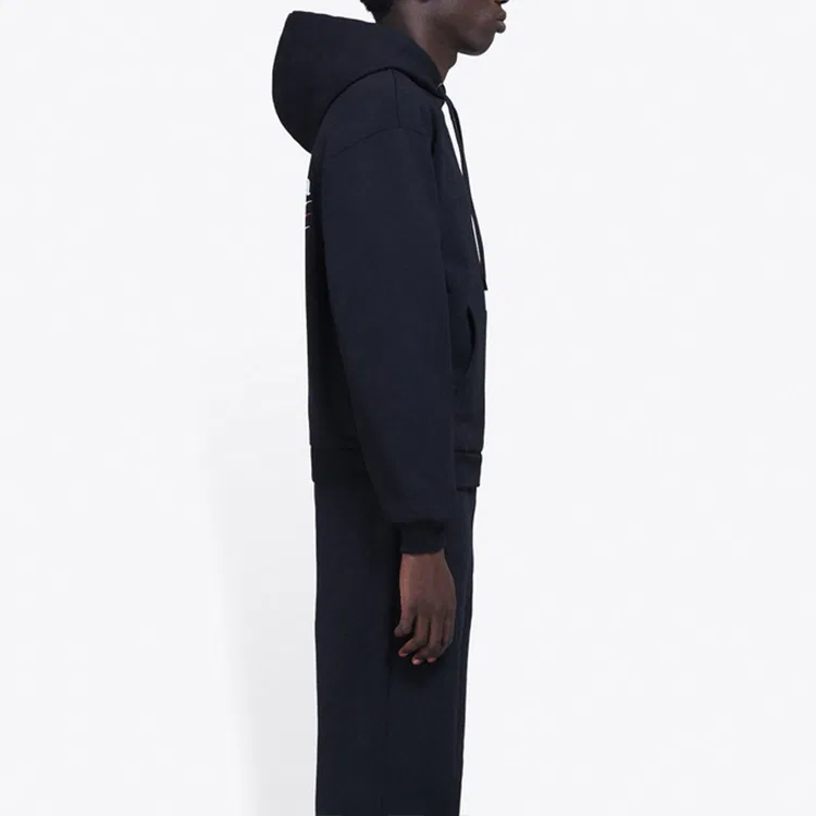 Худи с принтом Political Campaign Logo Balenciaga, Black — фото 4
