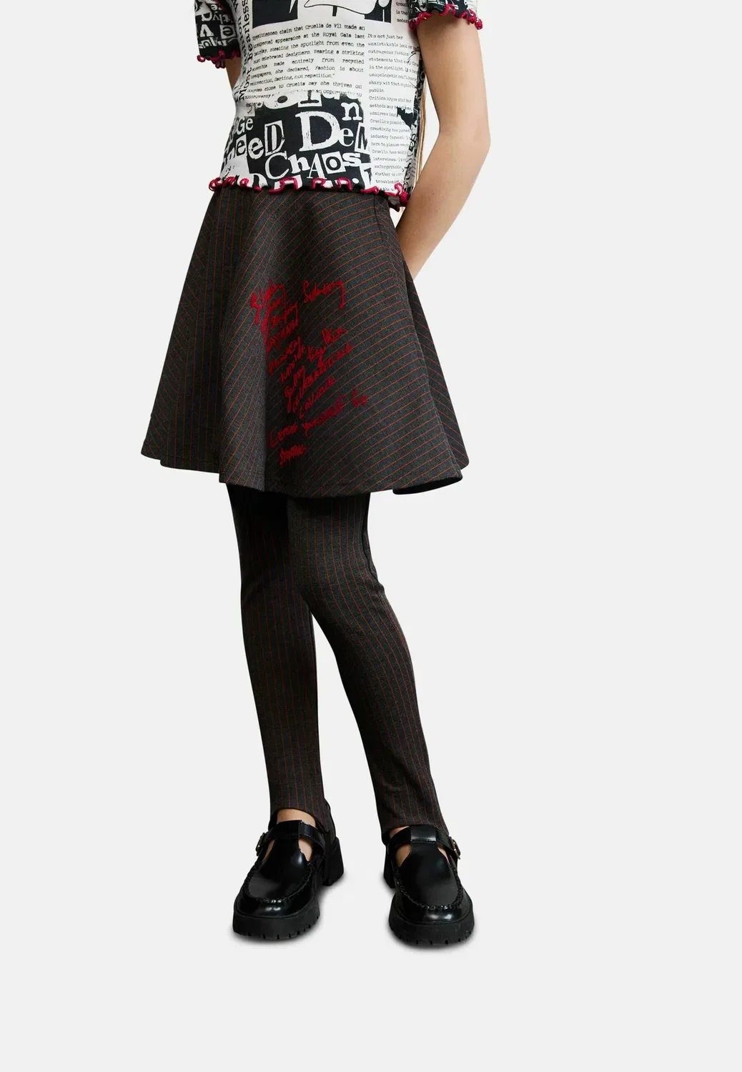 Юбка А-силуэта Desigual, Black