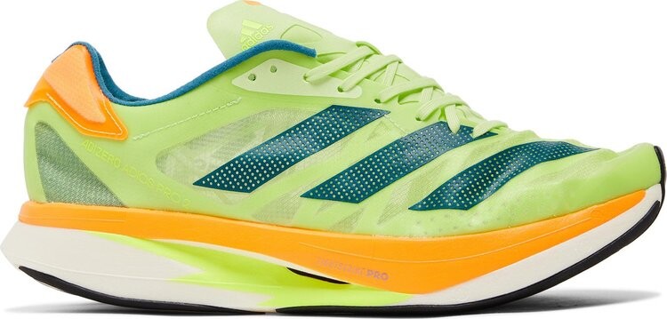 

Кроссовки Adidas Adizero Adios Pro 2 'Pulse Lime Flash Orange', зеленый