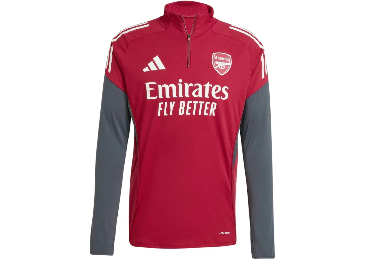 Мужская футболка с длинным рукавом Top Adidas, Team Coll Burgundy Grey