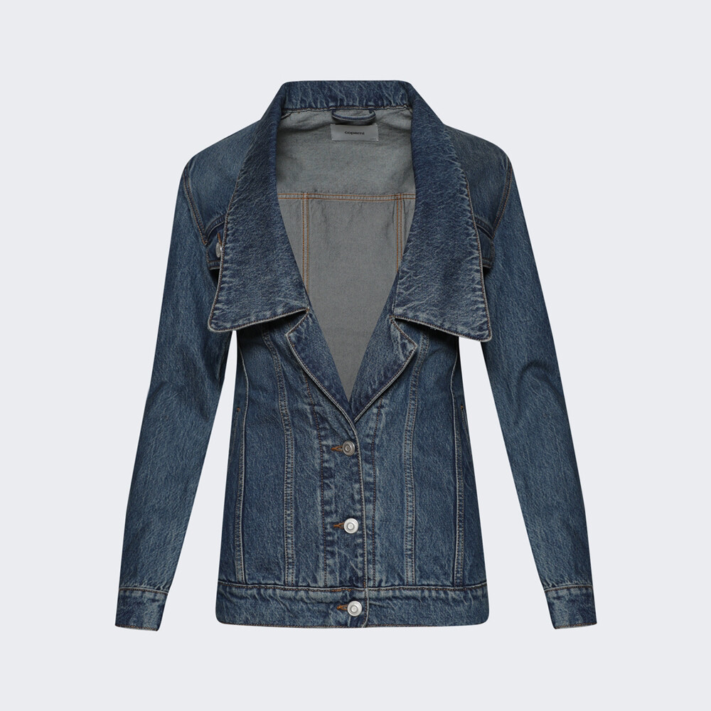 

Джинсовка Coperni Denim, темно-синий, Серый, Джинсовка Coperni Denim, темно-синий