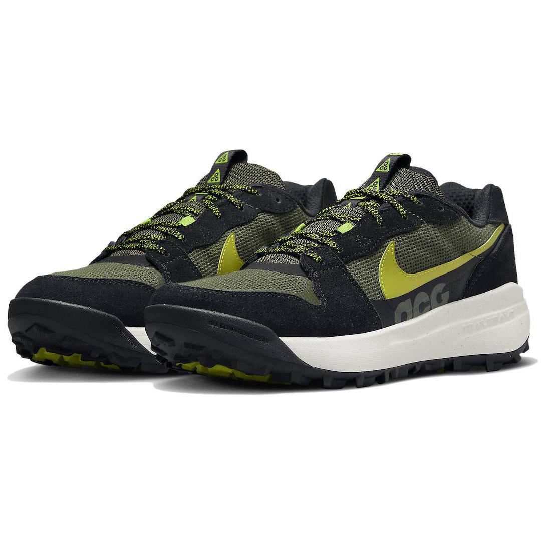 Кроссовки Nike ACG Lowcate, черный/желтый — фото 3