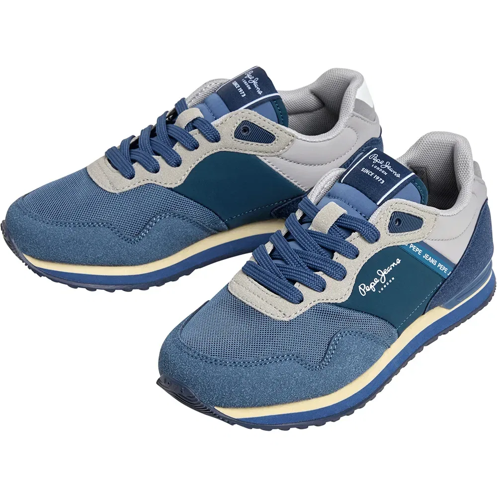 Детские кроссовки для мальчиков с цветными элементами Essence Pepe jeans, Blue — фото 3