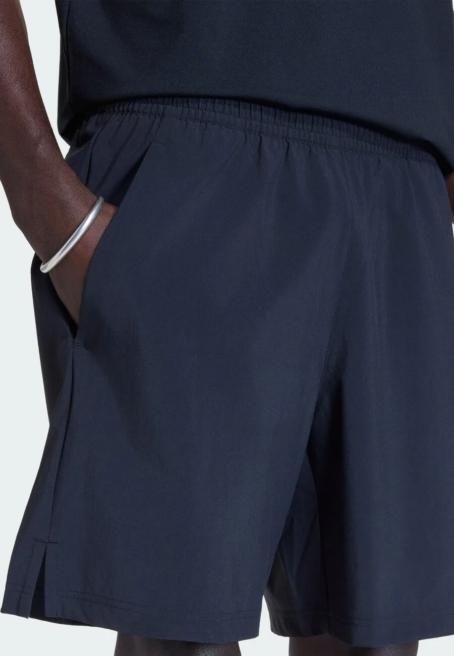 Шорты ADIDAS ORIGINALS Regular Pants 'Trefoil Essentials' черного цвета — фото 4
