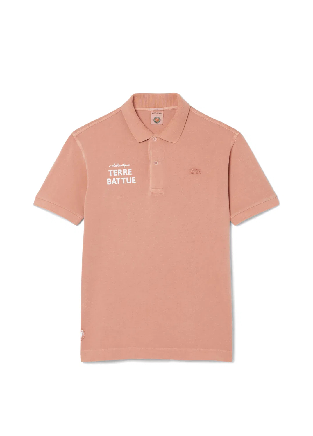 Поло Lacoste Roland Garros Regular Fit, оранжевый