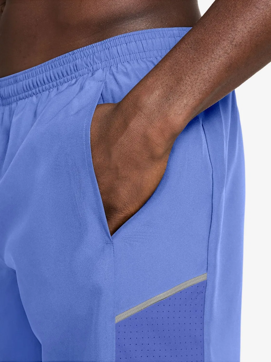 Шорты для бега Miler Dri-FIT 2-в-1 Nike, Royal Pulse Blue — фото 4