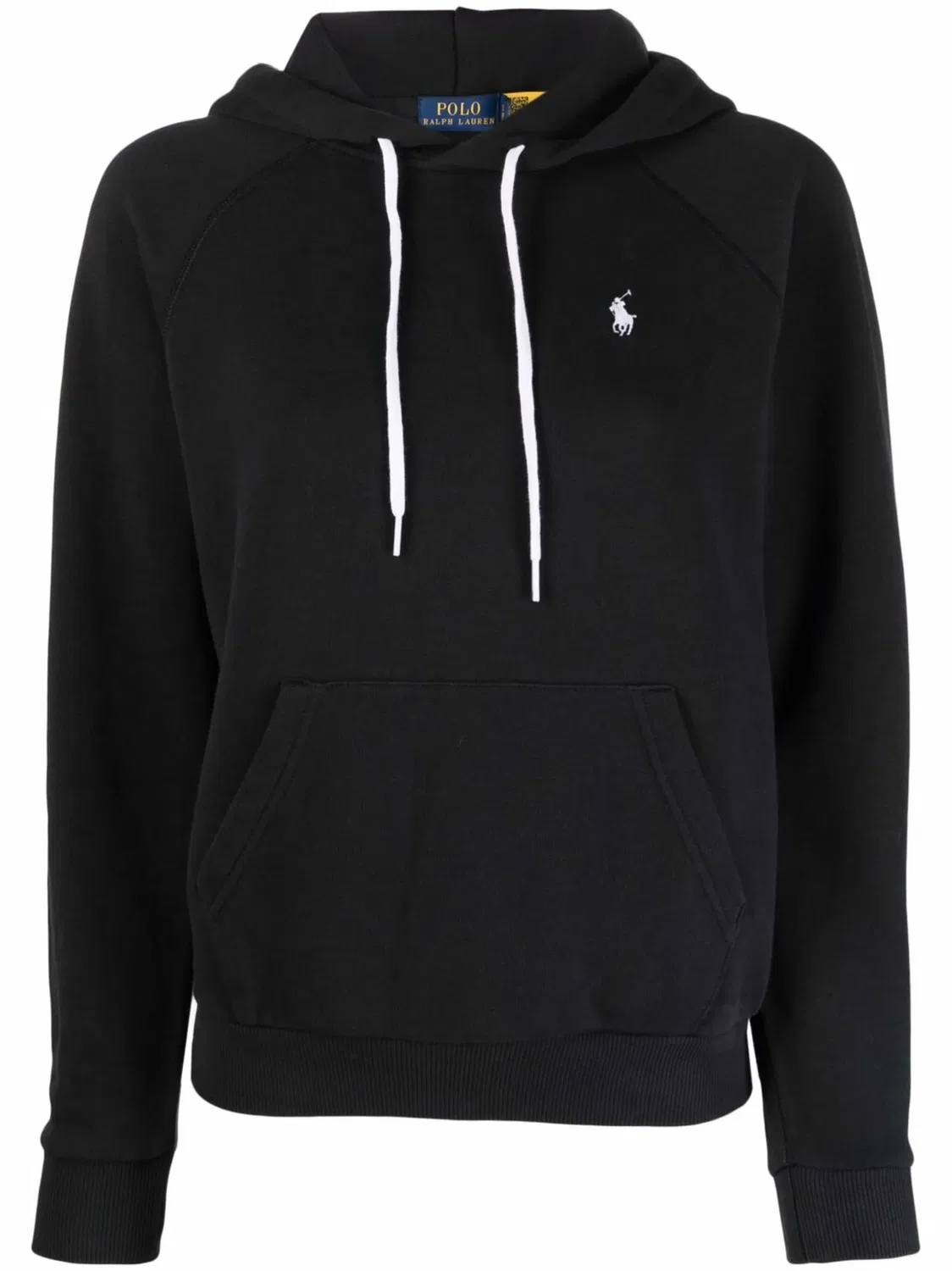 Худи с Вышитым Логотипом Polo Ralph Lauren, черный