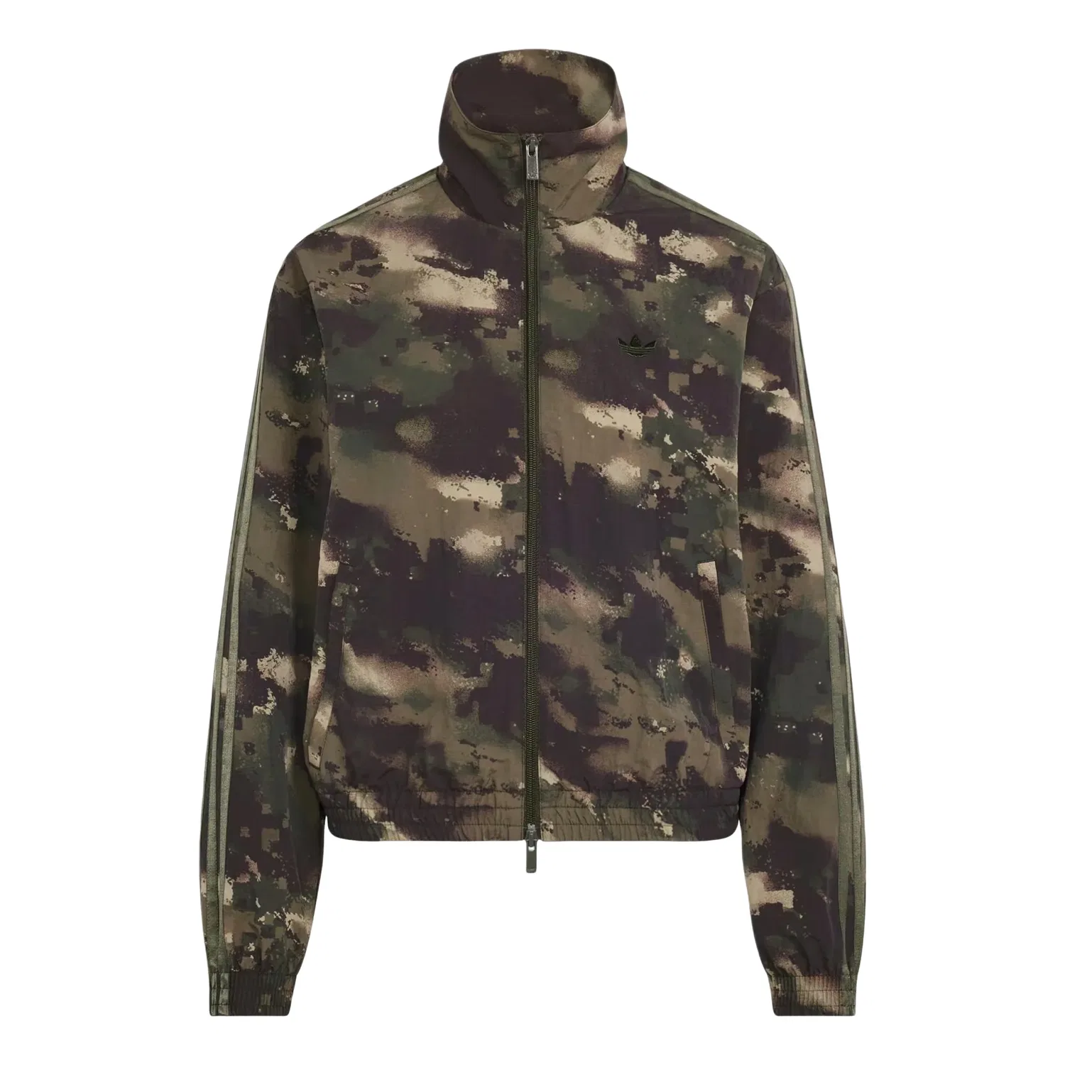 Женская куртка Camouflage Loose Track Top Asia Sizing 'Night Cargo Aurora C adidas, Night Cargo / Aurora Coffee / Olive Strata / Orbit Green